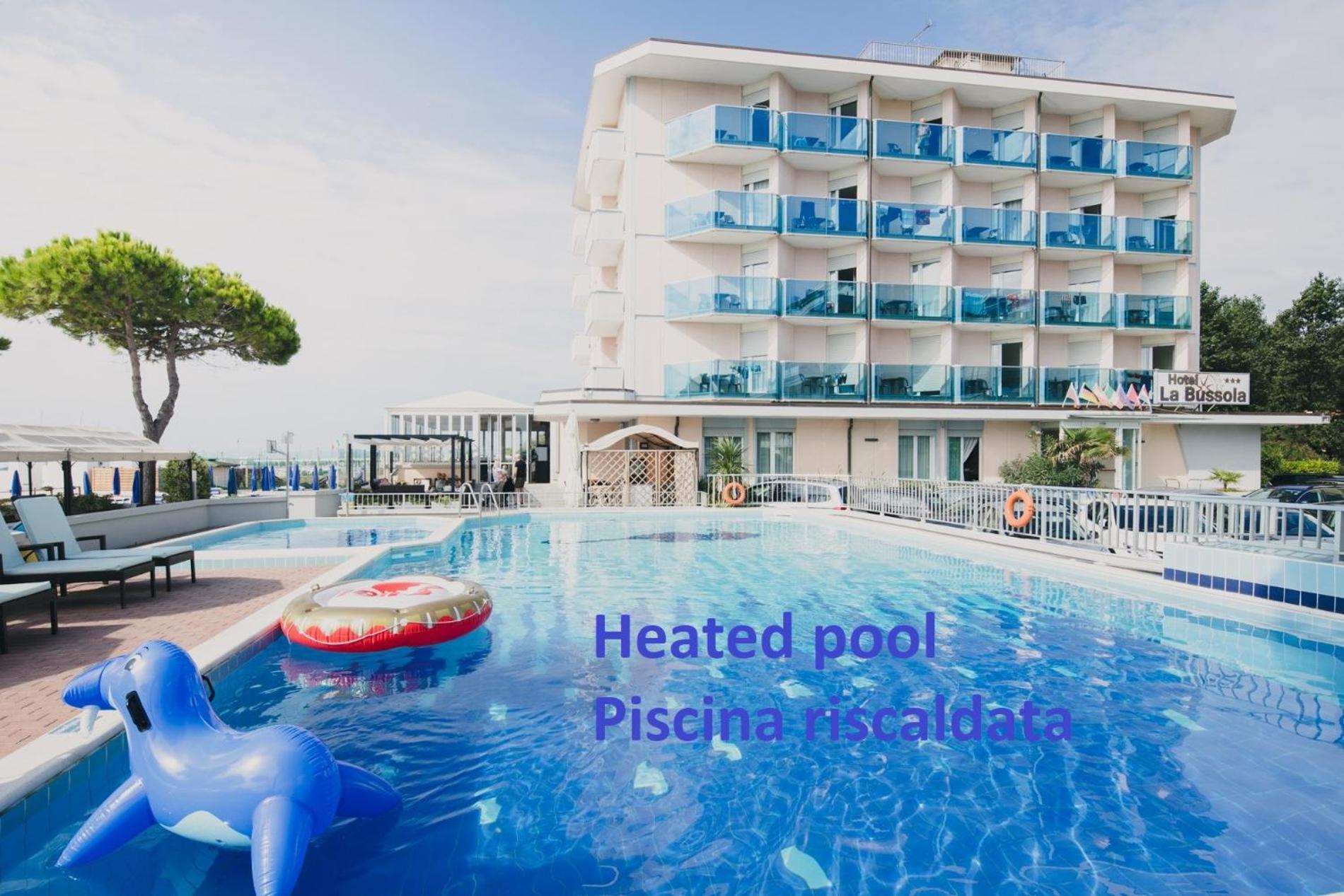 Hotel La Bussola Lido di Jesolo Kültér fotó